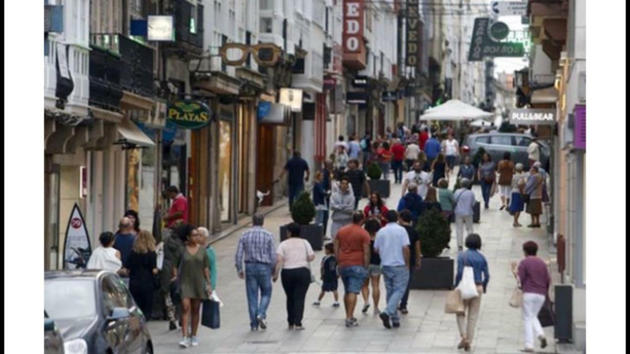 Apartamento Turistico En Pleno Centro De Ferrolアパートメント エクステリア 写真